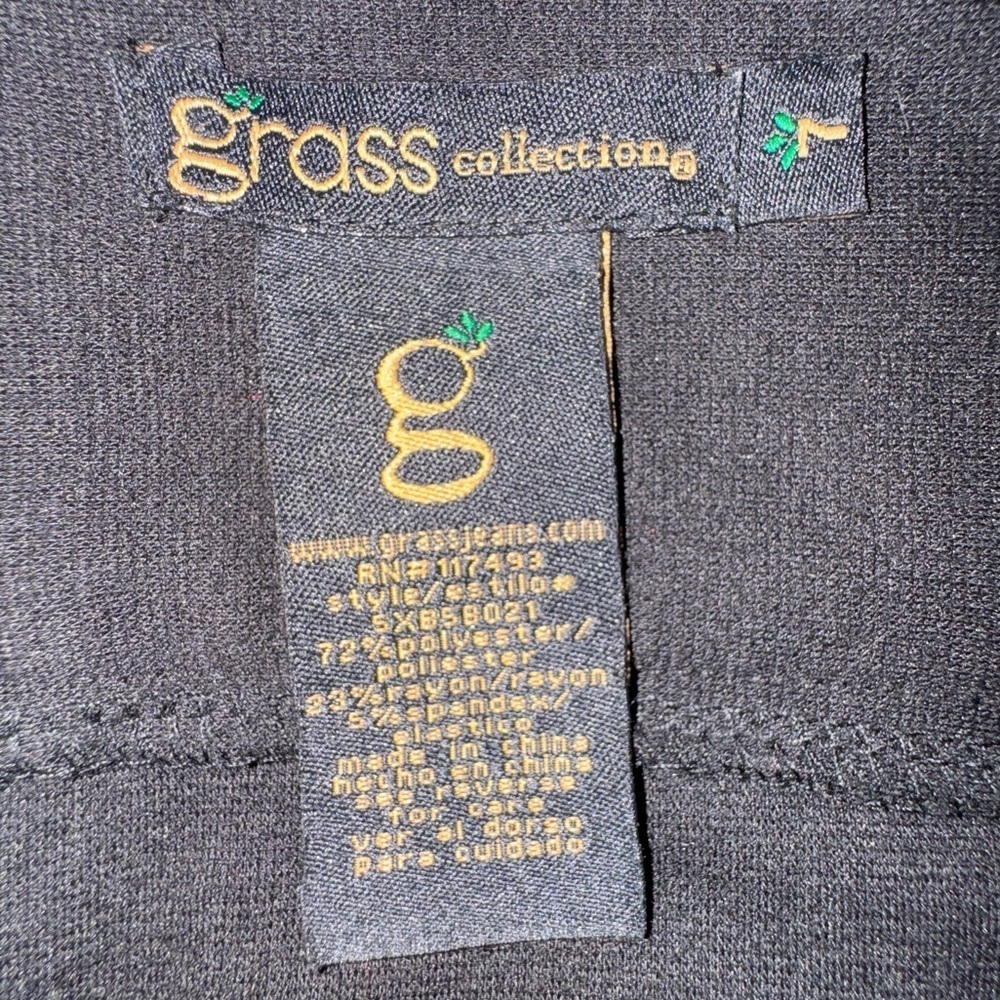Grass Collection Womens Juniors Mini Skirt Black Size 7 VGUC - Picture 4 of 10